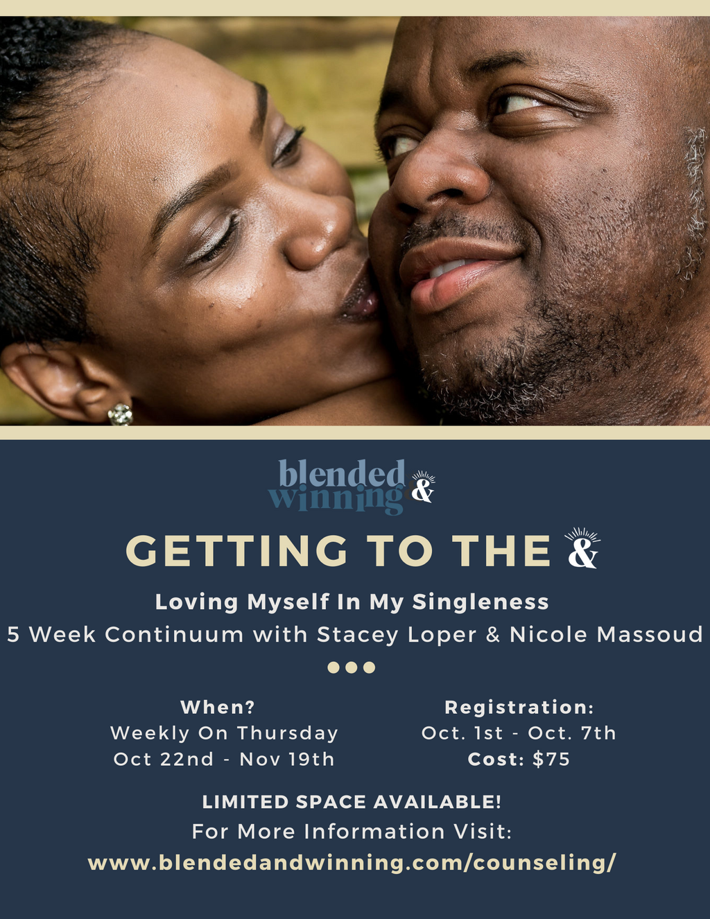 It's Finally Here! Getting to the &, 5 week Continuum